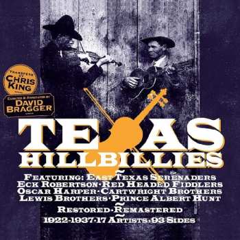 Various: Texas Hillbillies 1922-1937