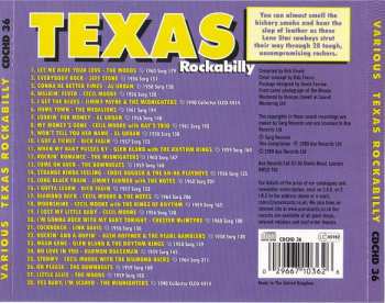 CD Various: Texas Rockabilly, Rockabilly & Rock 'n' Roll From Sarg Records Of Luling, Texas 236416