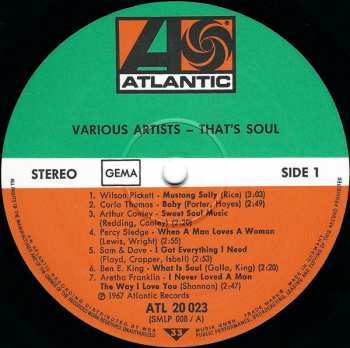 LP Various: That’s Soul 387388
