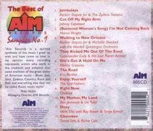CD Various: The Best Of AIM Records Sampler No. 1 243535