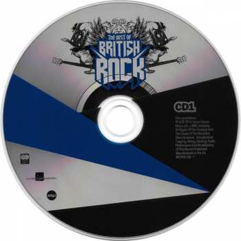 2CD Various: The Best Of British Rock 407068