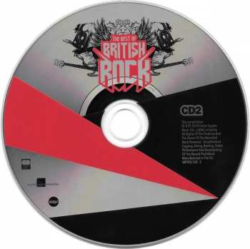 2CD Various: The Best Of British Rock 407068