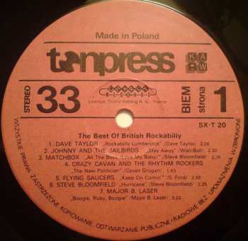 LP Various: The Best Of British Rockabilly 71078