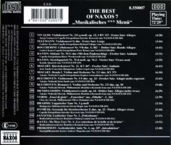 CD Various: Musikalisches ★★★ Menü In 16 Gängen (The Best Of Naxos 7) 287362