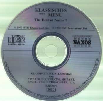CD Various: Musikalisches ★★★ Menü In 16 Gängen (The Best Of Naxos 7) 287362