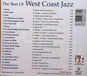 CD Various: The Best Of West Coast Jazz DIGI 539324