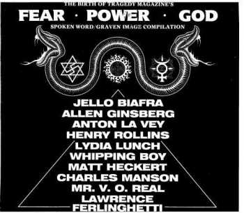 Various: The Birth Of Tragedy Magazine's Fear • Power • God
