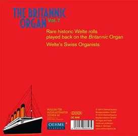2CD Various: The Britannic Organ Vol. 7: Welte´s Swiss Organists 320530
