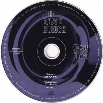 CD Various: The Count Basie Bunch: Cool Too 260880