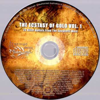 CD Various: The Ecstasy Of Gold: 23 Killer Bullets From The Spaghetti West (Vol. 1) 369705