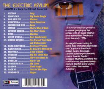 CD Various: The Electric Asylum Volume 4 (Rock Hard British Freakrock) 246997