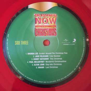 2LP Various: The Essential Now That's What I Call Christmas LTD | CLR 436225