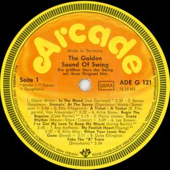 LP Various: The Golden Sound Of Swing 533887