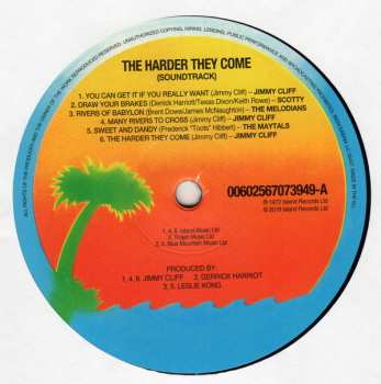 LP Various: The Harder They Come (Original Soundtrack Recording) 375610