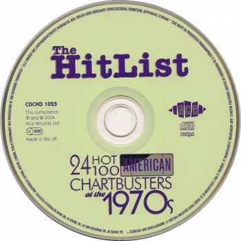 CD Various: The Hit List: 24 Hot 100 American Chartbusters Of The 1970s 295655