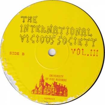 LP Various: The International Vicious Society Vol. III 72350