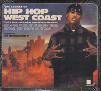3CD Various: The Legacy Of Hip Hop West Coast 384726