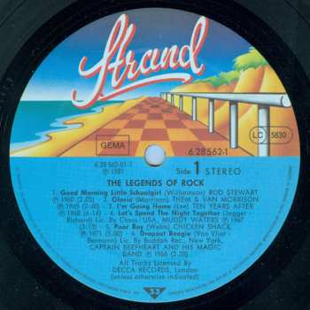 2LP Various: The Legends Of Rock 