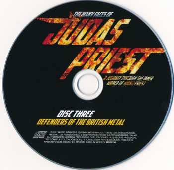 3CD Various: The Many Faces Of Judas Priest (A Journey Through The Inner World Of Judas Priest) 22790