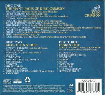 3CD Various: The Many Faces Of King Crimson (A Journey Through The Inner World Of King Crimson) 99245