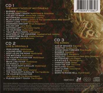 3CD Various: The Many Faces Of Motörhead (A Journey Through The Inner World Of Motörhead)