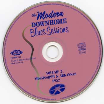 CD Various: The Modern Downhome Blues Sessions Volume 2: Mississippi & Arkansas 1952 447063