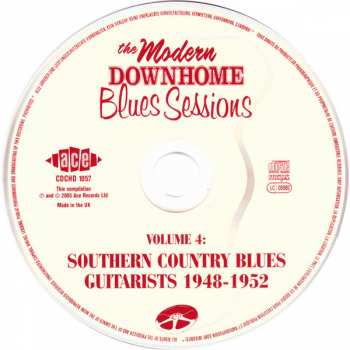 CD Various: The Modern Downhome Blues Sessions Volume 4: Southern Country Blues Guitarists 1948-1952 288268