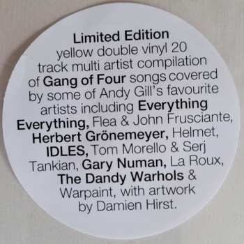 2LP Various: The Problem Of Leisure: A Celebration Of Andy Gill & Gang Of Four LTD | CLR 259903