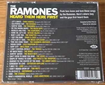 CD Various: The Ramones Heard Them Here First 235919