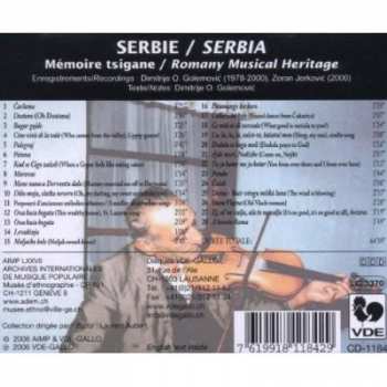 CD Various: Serbie: Mémoire Tsigane / Serbia: Romany Musical Heritage 252692