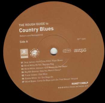LP Various: The Rough Guide To Country Blues (Reborn And Remastered) LTD 152798