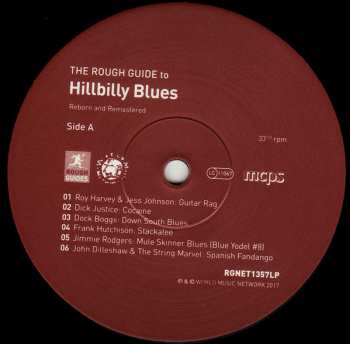 LP Various: The Rough Guide To Hillbilly Blues (Reborn And Remastered) LTD 70637