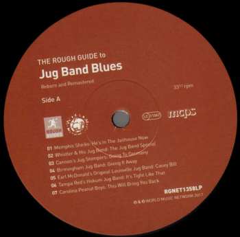 LP Various: The Rough Guide To Jug Band Blues (Reborn And Remastered) LTD 68866