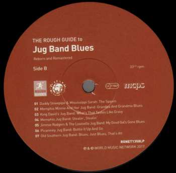 LP Various: The Rough Guide To Jug Band Blues (Reborn And Remastered) LTD 68866