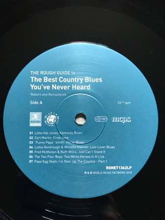 LP Various: The Rough Guide To The Best Country Blues You've Never Heard: Reborn And Remastered 427334