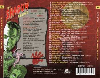CD Various: The Shadow Knows (34 Scary Tales From The Vaults Of Horror) 127469