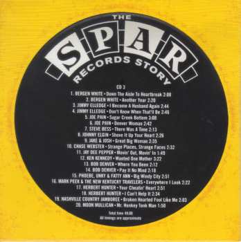 3CD Various: The Spar Records Story - The Singles Collection 235622