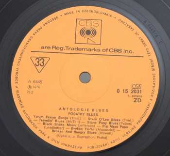 2LP Various: Antologie Blues 50131
