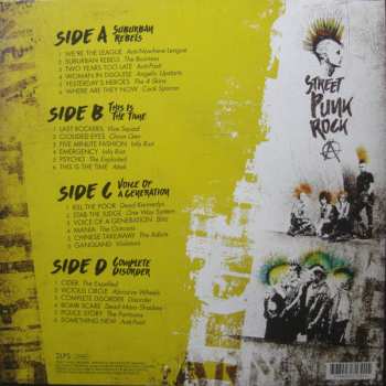 2LP Various: Street Punk Rock (The Second Wave Of UK Punk Rock) LTD | CLR 384451