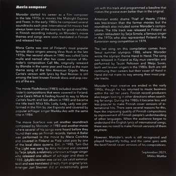 CD Various: The Sun Shines At Night - Giorgio Moroder Suomeksi 1972 - 1989 310126
