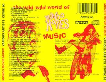 CD Various: The Wild Wild World Of Mondo Movies Music 108989