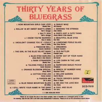CD Various: Thirty Years Of Bluegrass 300768