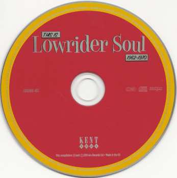 CD Various: This Is Lowrider Soul 1962-1970 440867