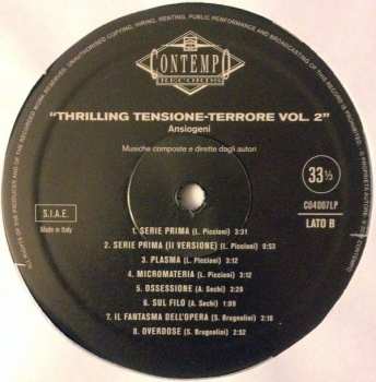 LP Various: Thrilling Tensione-Terrore 2 - Ansiogeni 347841