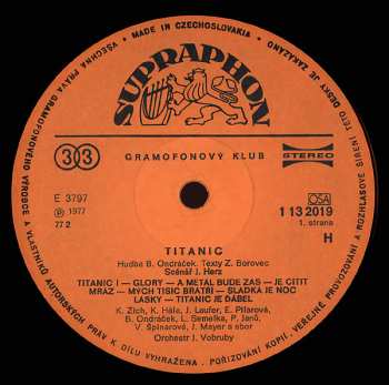 LP Various: Titanic + BOOKLET 43537