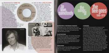 CD Various: To Love Somebody (The Songs Of The Bee Gees 1966-1970) 151385