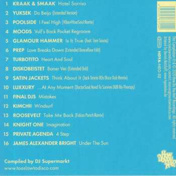 CD Various: Too Slow To Disco Neo (The Sunset Manifesto) 123283