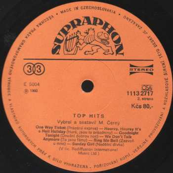 LP Various: Top Hits 50181