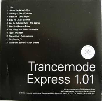 CD Various: Trancemode Express 1.01 - A Trance Tribute To Depeche Mode 397706