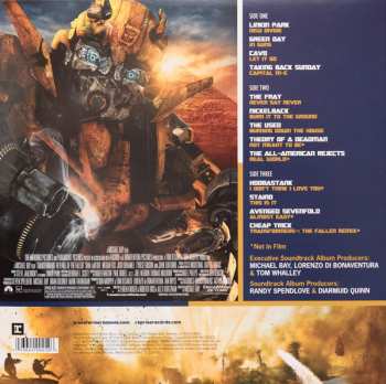 2LP Various: Transformers: Revenge Of The Fallen - The Album LTD | CLR 392779